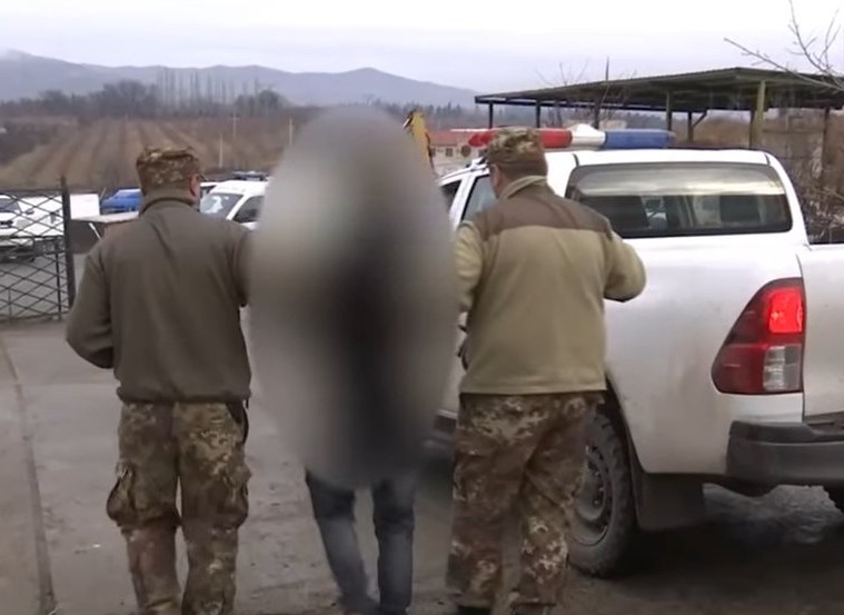 Border Police detain four foreign nationals for illicit border crossing into Georgia