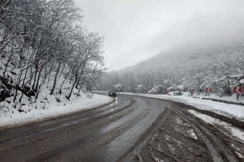 Qomi-Saçxere-Ciatura-Zestaponi yol hissəsində yüngül avtonəqliyyat vasitələrinin hərəkəti bərpa edilib