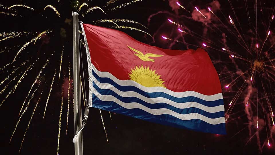 Kiribati adası Yeni ili artıq qarşılayıb