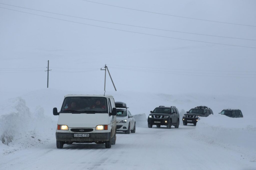 Traffic restored for motorcars on Gudauri-Kobi road