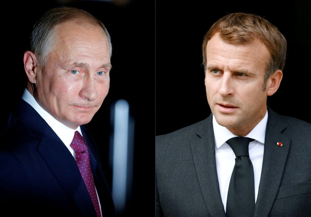 Emanuel Makron yaxın həftələrdə Vladimir Putinlə telefon danışığı imkanını istisna etmir