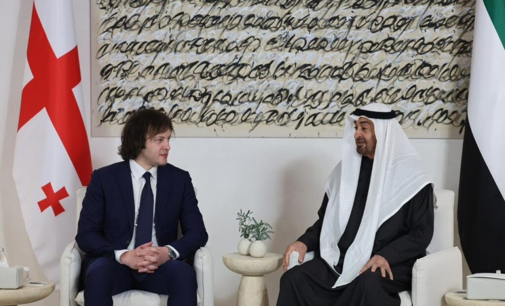 PM Kobakhidze meets with UAE President