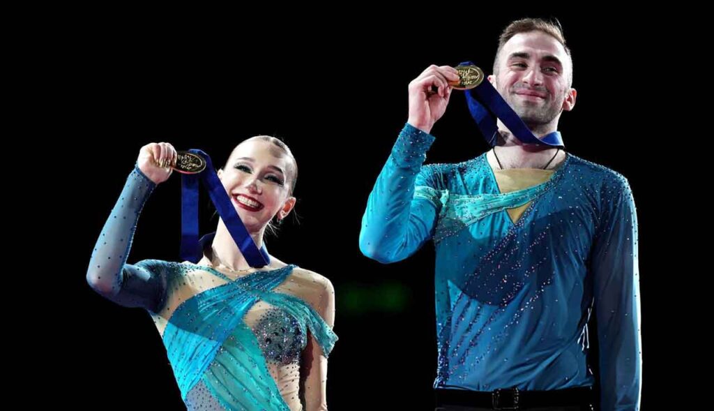 Фигурон бырын | Анастасия Метелкина æмæ Лука Берулава систы Европæйы чемпионтæ  #1TVSPORT