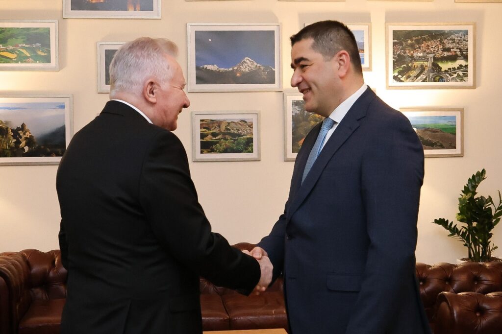 Speaker Papuashvili meets Vice Speaker of Hungarian Parliament