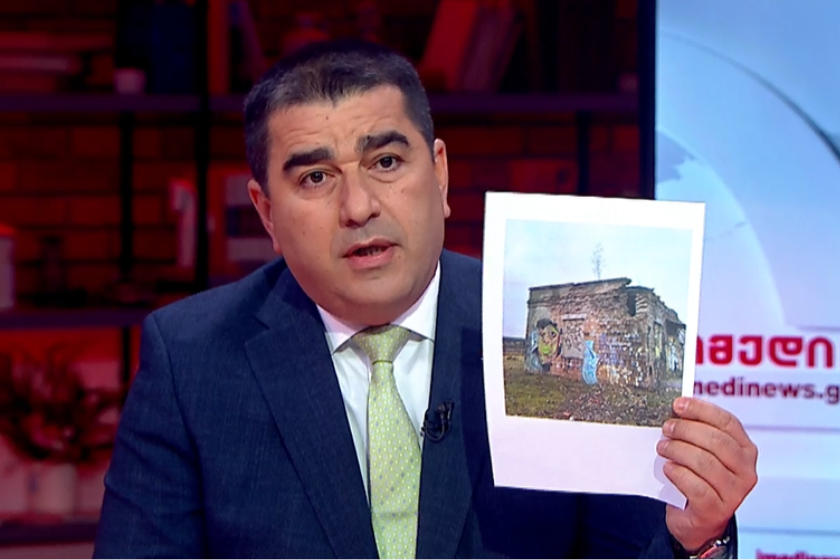 Speaker reveals Georgian NGOs' Estonian office photo, accuses EU schemes of funnelling money into politics