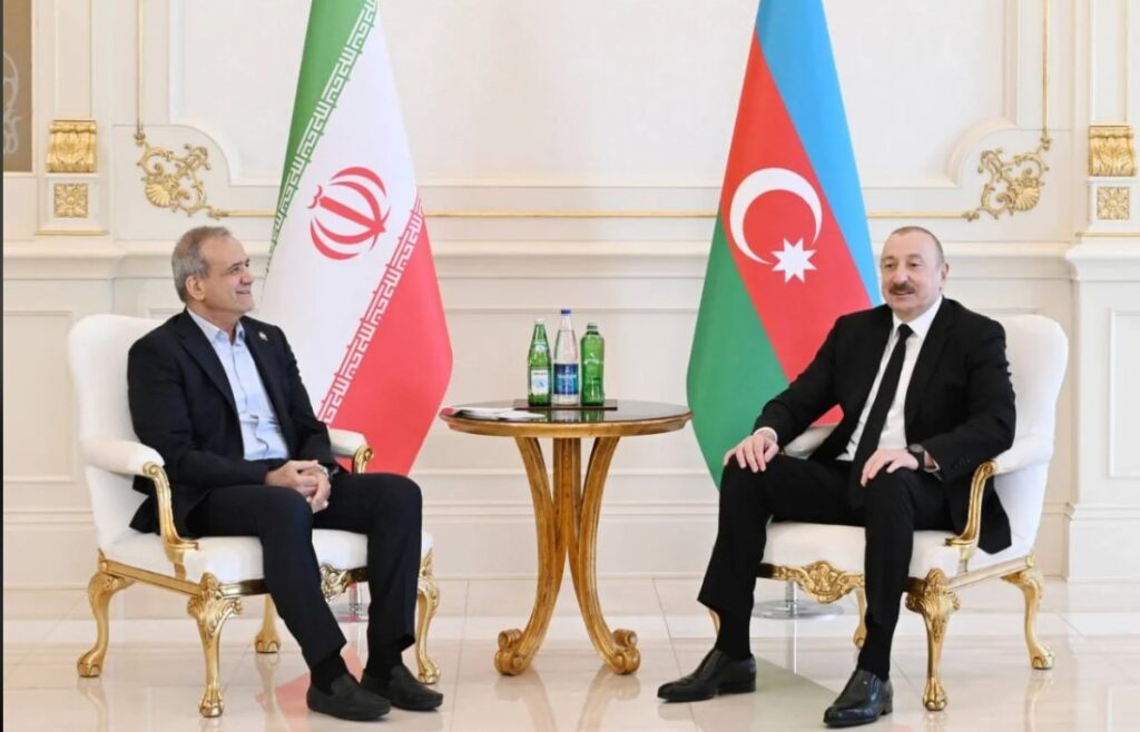 İran və Azərbaycan prezidentləri regionda mövcud vəziyyəti müzakirə ediblər