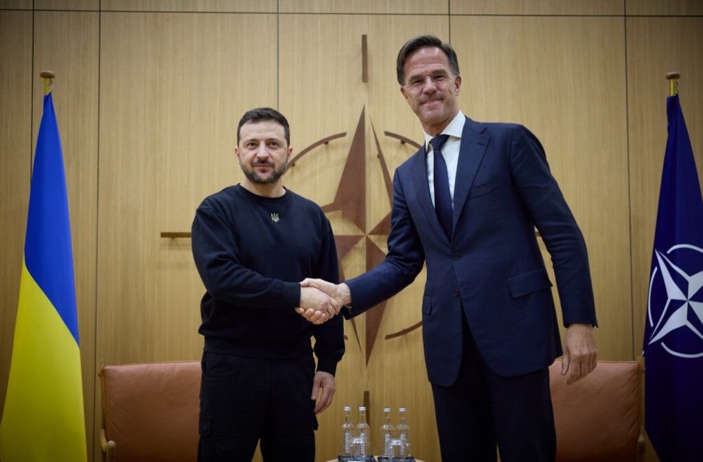 Mark Rutte Kiyevə gedib