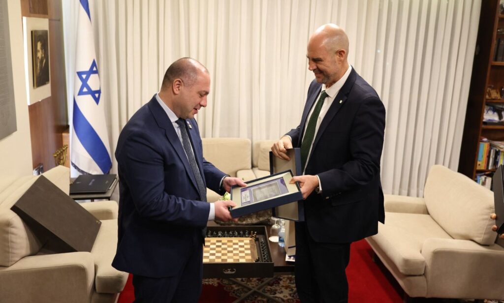 Education Minister, Knesset Speaker review Georgia-Israel cooperation issues