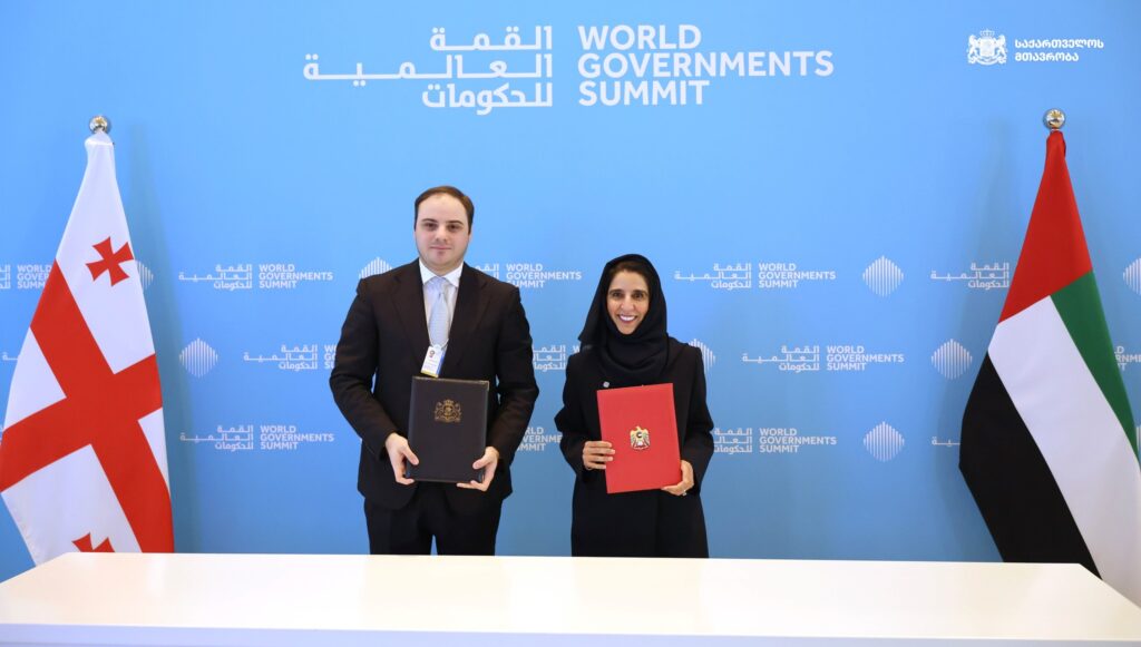 Georgia and UAE sign MoU on Government Experience Exchange