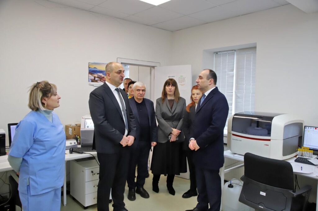 Գեկա Գելաձեն ներկայացրել է ՆԳՆ առողջապահության ծառայության նոր ղեկավարին