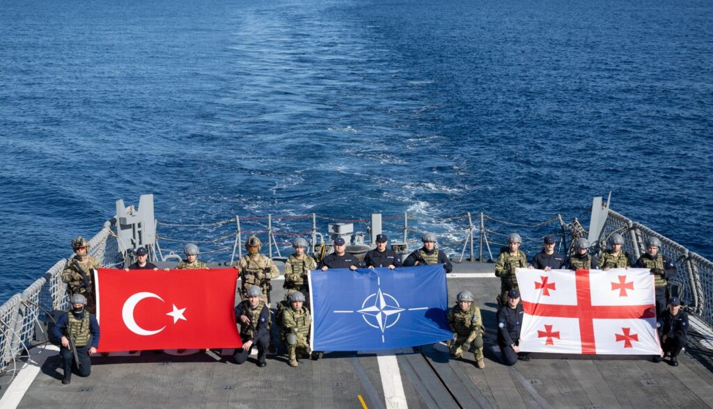 Georgia’s Border Police participate in NATO maritime operation Sea Guardian in Türkiye