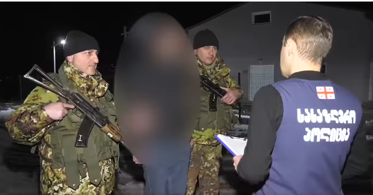 Border Police arrest and deport two foreign citizens for illegally crossing Georgian state border in group
