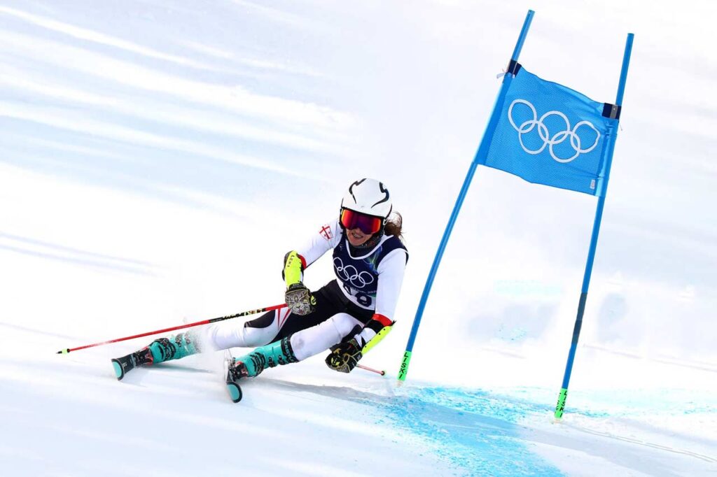 Nəhəng Slalom | Nino Tsiklauri ilk enişdən sonra 56-cı yerdədir #1TVSPORT