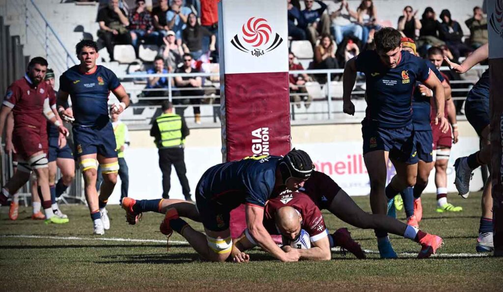 Rugby: Georgia beats Spain