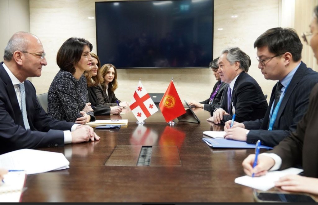 FM Botchorishvili holds talks with Kyrgyz Foreign Minister in Geneva