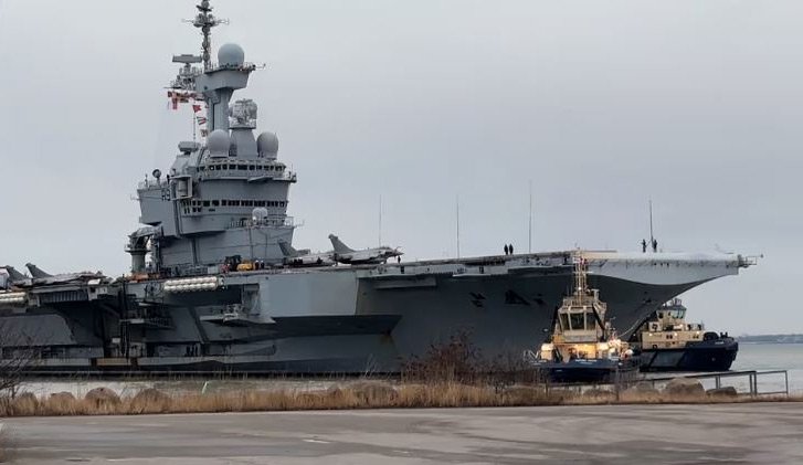 İsveç Silahlı Qüvvələri fransız nüvə aviadaşıyıcısı — "Şarl de Qoll"a yaxınlaşan rus dronunu zərərsizləşdirib