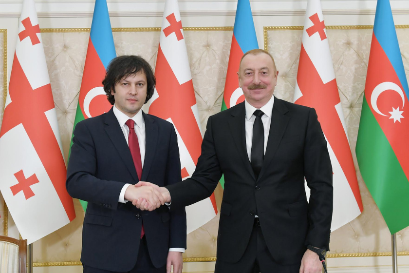 PM Kobakhidze reaffirmed strong partnership between Georgia and Azerbaijan in conversation with President Aliyev