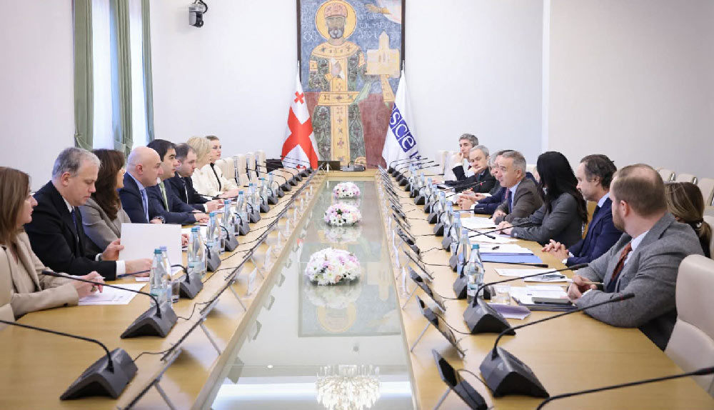 Speaker meets OSCE PA President
