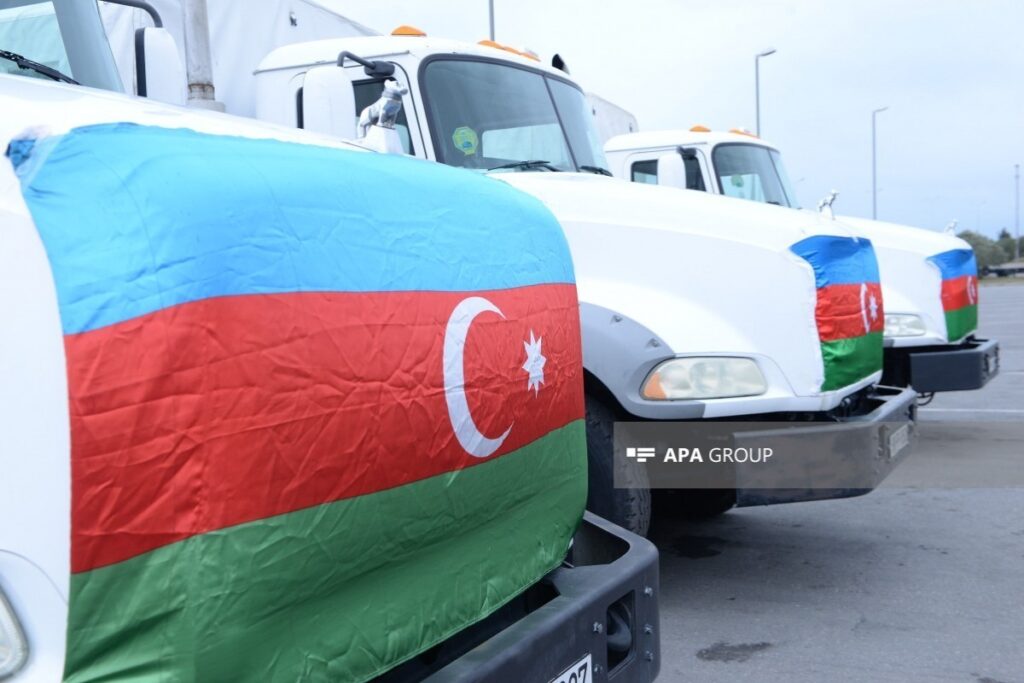 Azərbaycan İrana 32 ton humanitar yük göndərəcək