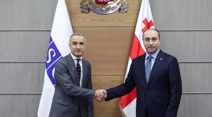 Minister of Internal Affairs meets OSCE PA President