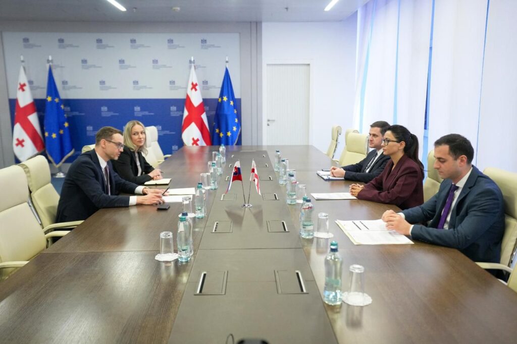 Minister of Economy meets Ambassador of Slovakia