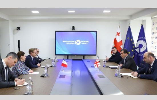 Օլիվիե Կուրտոն հանդիպել է Եկամուտների ծառայության ղեկավար Իրակլի Բերաիայի հետ
