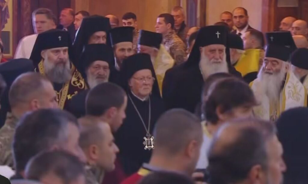 Адунеи Апатриарх Варфаломеи  Самеба акафедралтә ныхабаа даҭааитт 
