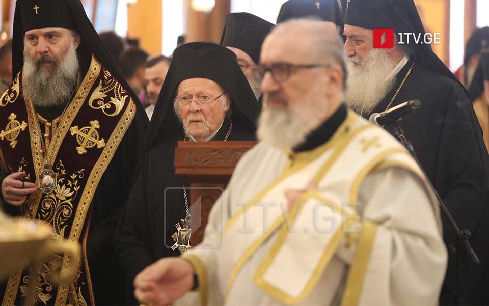 Metropolitan Shio to Ecumenical Patriarch: You have always shown great love for Ilia II, I express my sincere gratitude