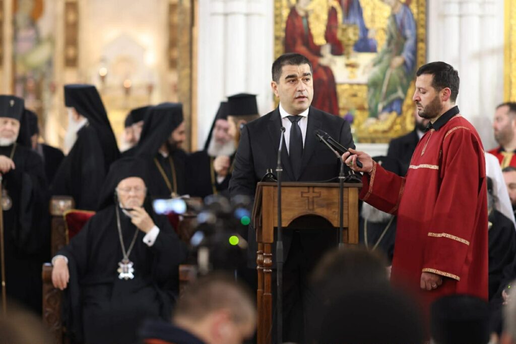 Speaker Papuashvili: Lord sent Ilia II alone—he returns with entire nation