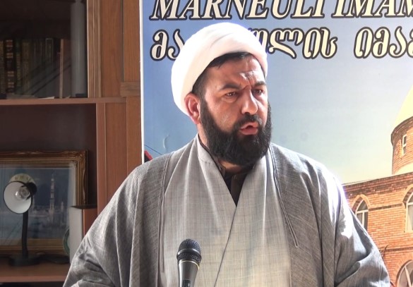 Marneuli məscidinin imamı Hacı Hacıyev - Bütün gürcülərə başsağlığı veririk, İkinci İliaya ehtiramımızı bildirməyi özümüzə borc saydıq