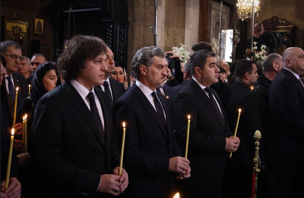 President attends sermon at Sioni Cathedral
