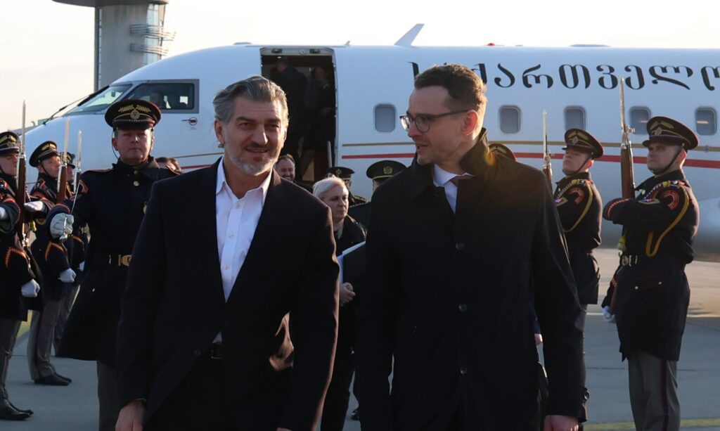 Михеил Хъавелашвили,  Словакийы Республикæйы официалон визитæй ис