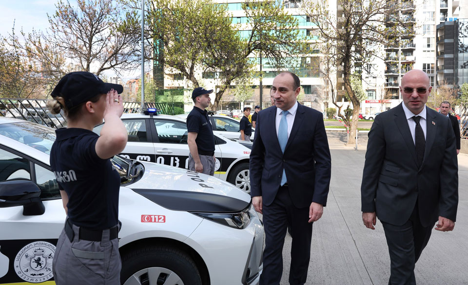 Interior Minister inspects renovated fleet and new mobile forensic laboratories of Forensic Department