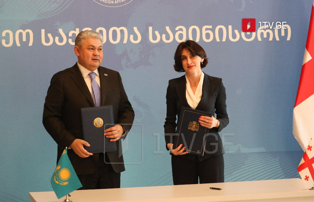 Грузия и Казахстан подписали программу сотрудничества на 2026-2027 годы