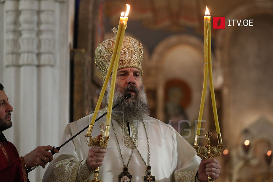 Местоблюститель Патриаршего престола Шио (Муджири) совершит пасхальную литургию в Сионском соборе