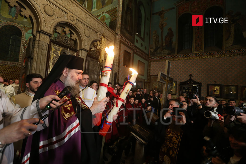 Easter celebration at Sion Patriarchal Cathedral [Photos]