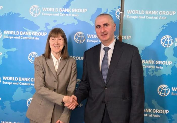 Minister of Finance meets WB Vice President for Europe and Central Asia