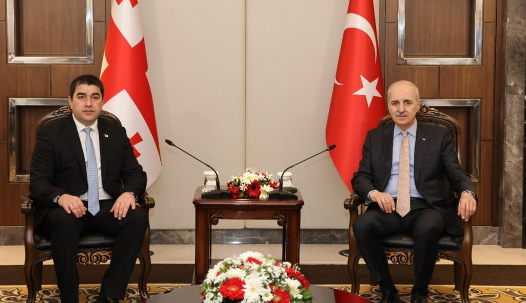 Shalva Papuashvili met with his Turkish counterpart