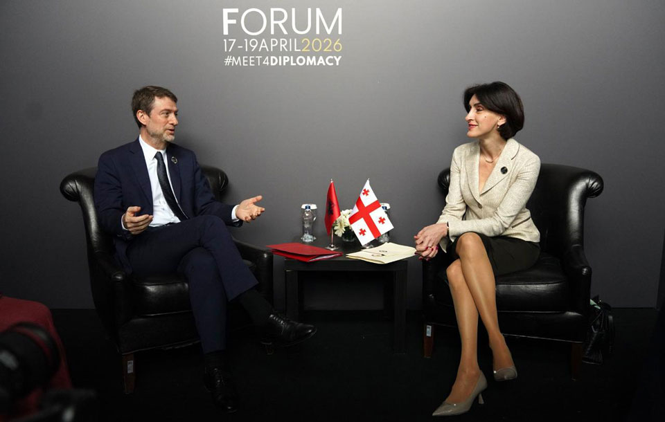 Georgia’s FM highlights shared EU aspirations and value of experience exchange with her Albanian counterpart