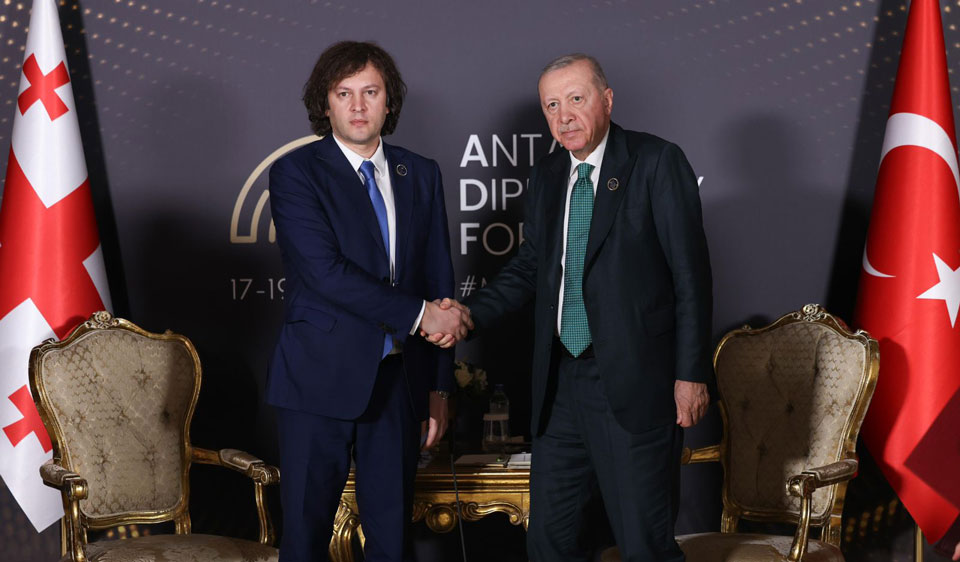 Georgian PM meets President of Turkiye