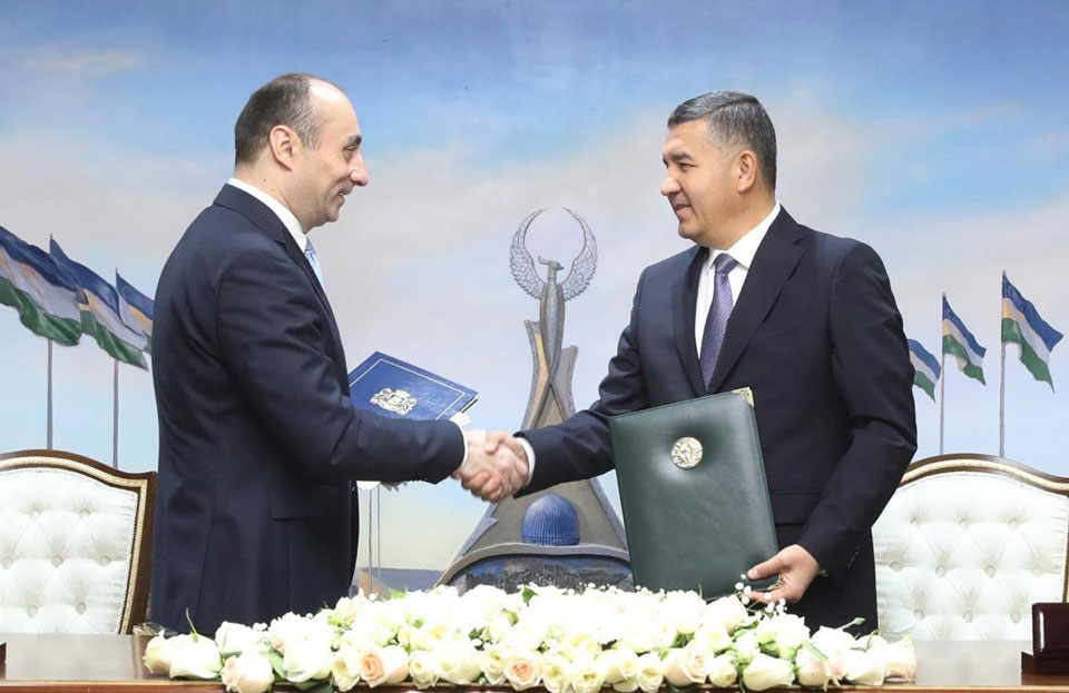 Գեկա Գելաձեն Տաշքենդում հանդիպել է Ուզբեկստանի ներքին գործերի նախարարին