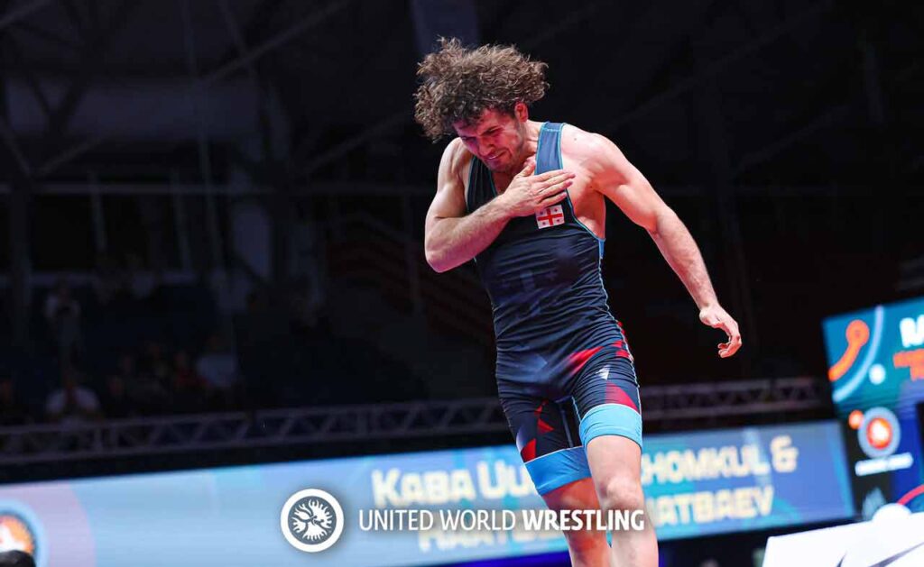 Greco-Roman Wrestling | Ramaz Zoidze reaches European Championship Final #1TVSPORT