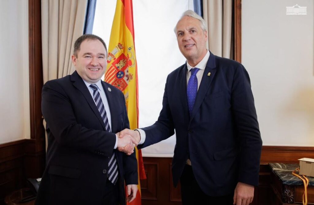 MP Samkharadze meets Chair of Foreign Affairs Committee of Spanish Congress