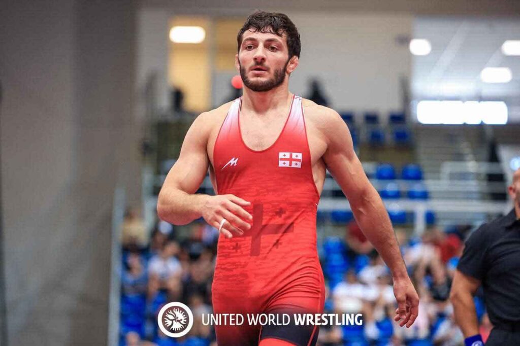 Freestyle Wrestling: Two Georgian wrestlers qualify for semifinal of European Championships #1TVSPORT