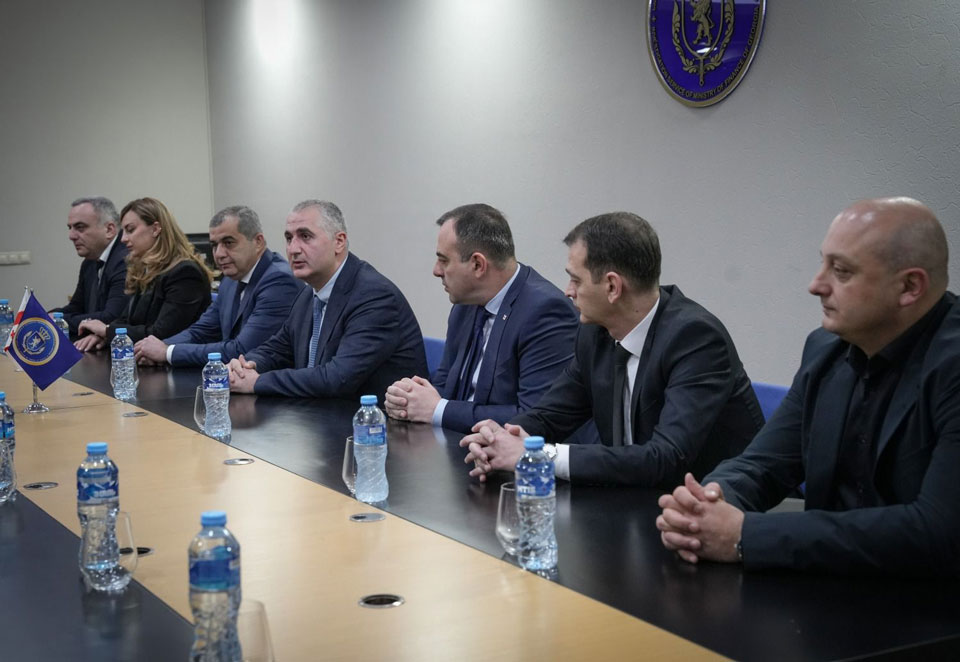 Finance Minister presents Levan Kharabadze as new head of Ministry of Finance’s Investigation Service