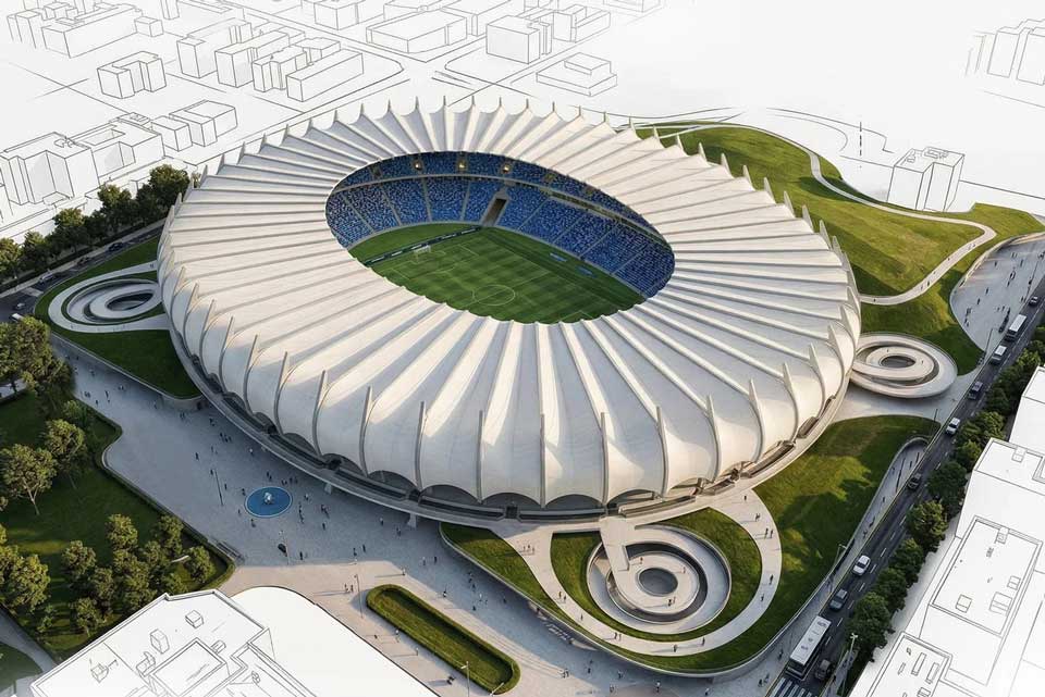 New concept revealed for Dinamo Arena redevelopment