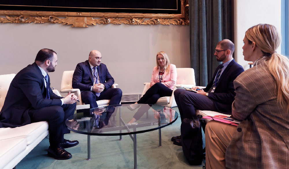 Georgian Deputy Interior Minister engages in bilateral talks at International Migration Review Forum