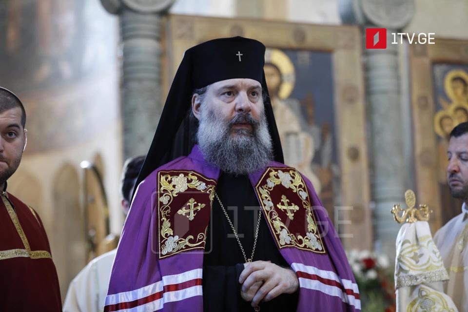 Catholicos-Patriarch of Georgia Shio III: This election has bestowed upon me both great honour and heavy cross
