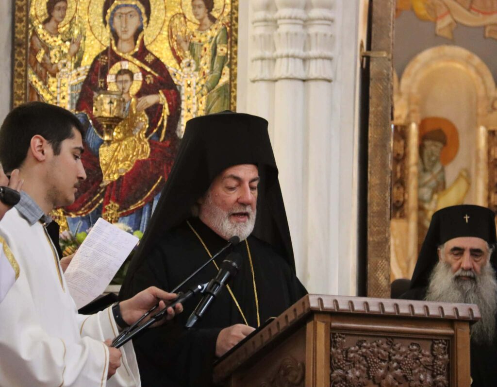 Ecumenical Patriarchate representative to Shio III: Lead with courage and firm will