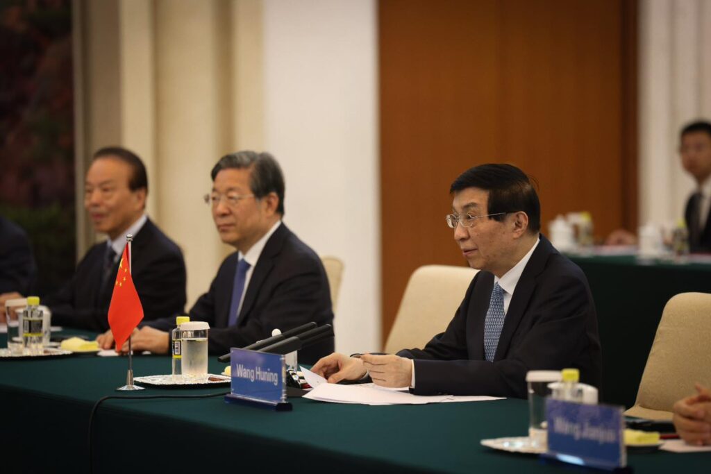 CPPCC's Wang Huning: Georgia has made significant progress in its national development; Chinese side is very pleased
